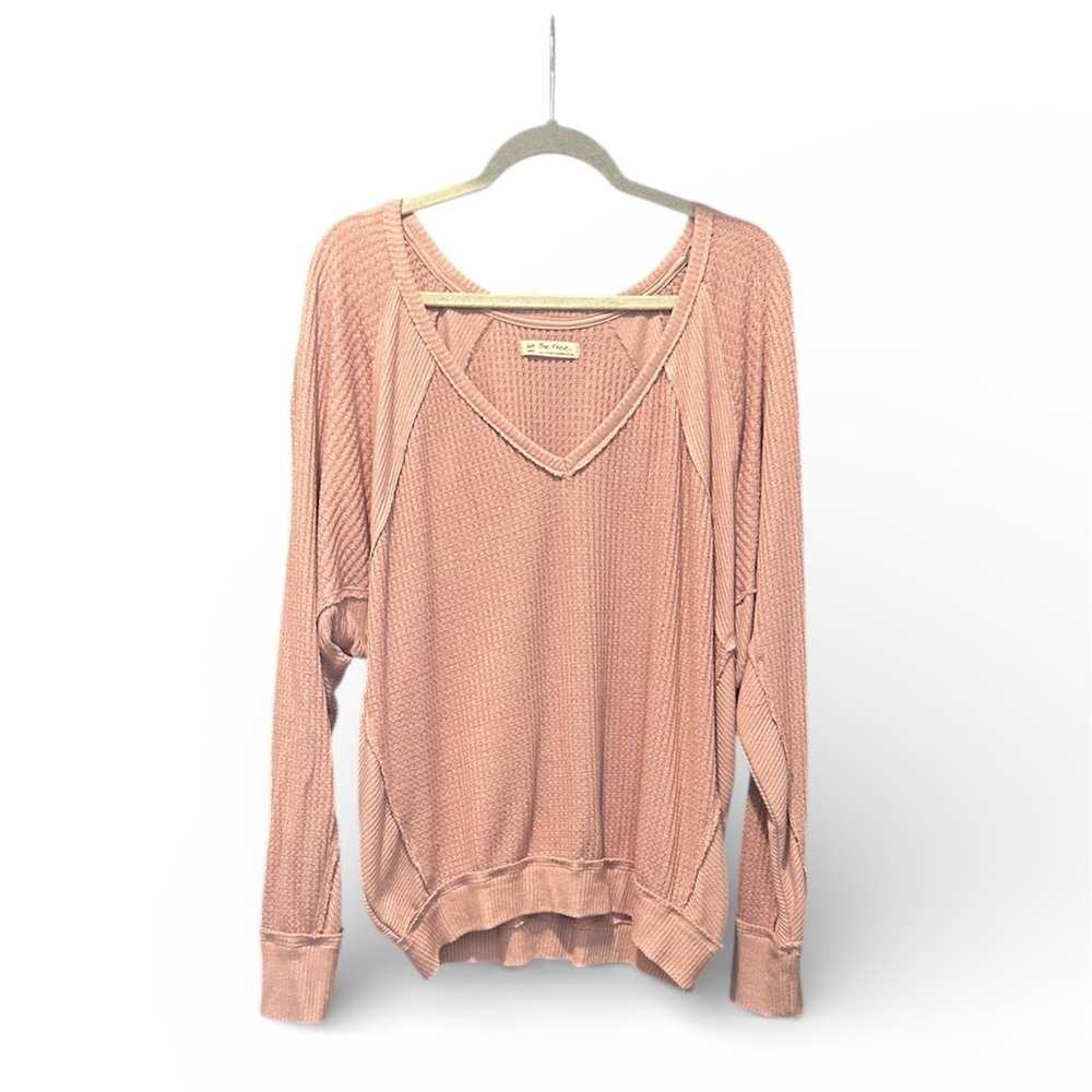 We The Free Waffle Knit Top